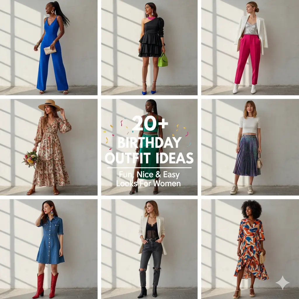 20+ Birthday Outfit Ideas for Women: Fun, Nice and Easy Looks