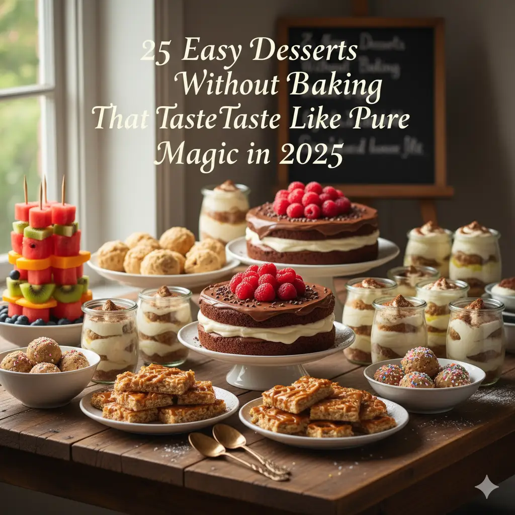25 Easy Desserts Without Baking That Taste Like Pure Magic in 2025
