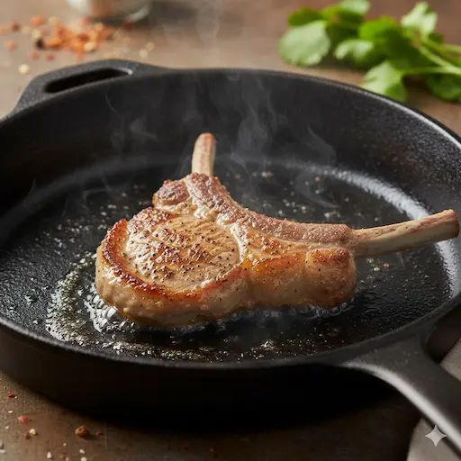 30-Minute Pan-Fried Mutton Chops for Weeknights