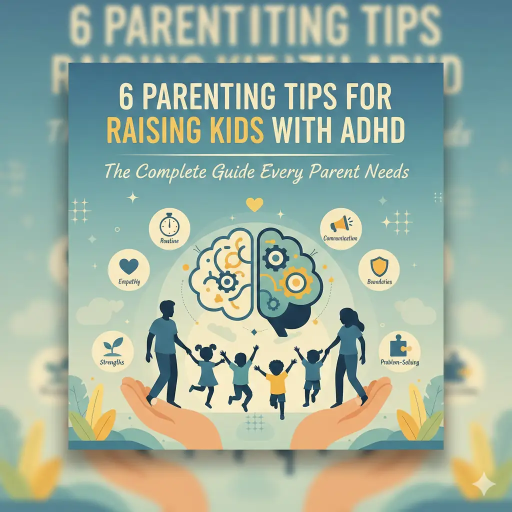 6 Parenting Tips for Raising Kids with ADHD – The Complete Guide Every Parent Needs 6 Parenting Tips for Raising Kids with ADHD – The Complete Guide Every Parent Needs