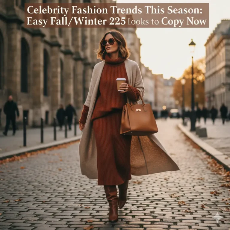 Celebrity Fashion Trends This Season: Easy Fall/Winter 2025 Looks to Copy Now