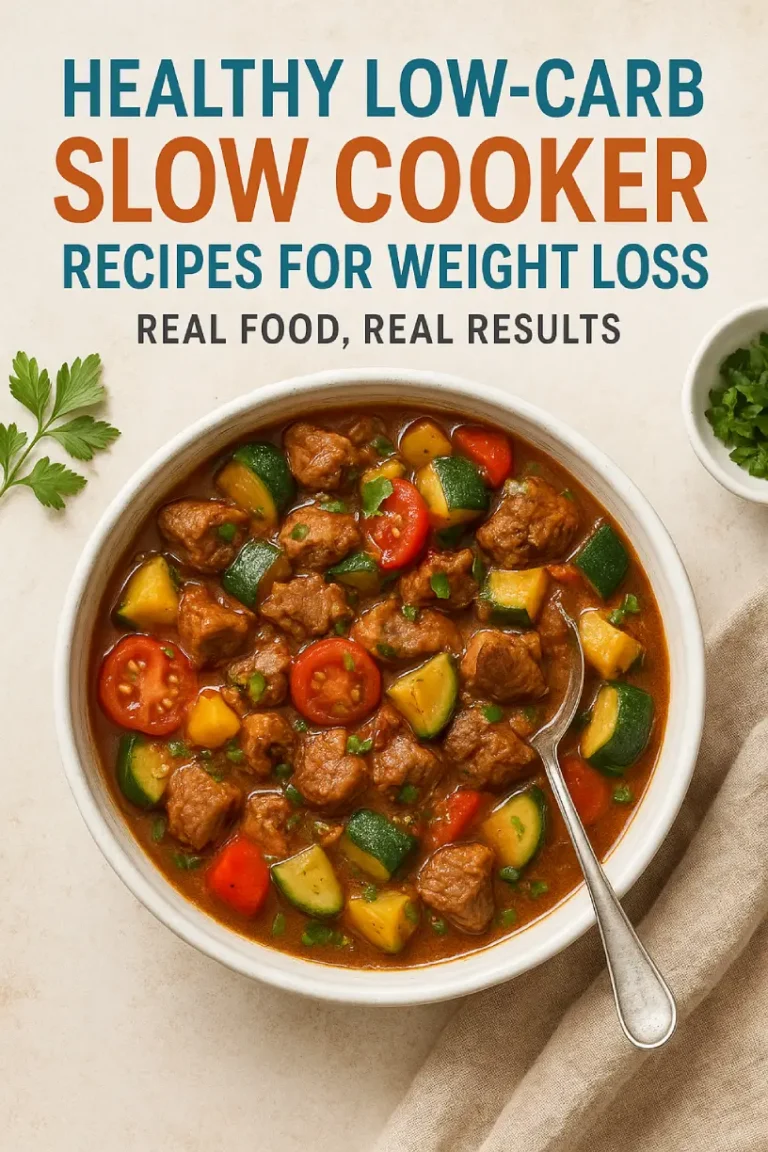 Healthy Low-Carb Slow Cooker Recipes for Weight Loss: Real Food, Real Results