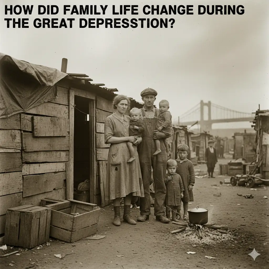 How Did Family Life Change During the Great Depression?