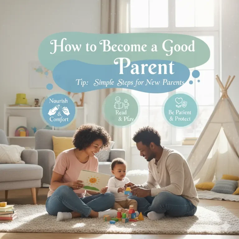 How to Become a Good Parent Tip: Simple Steps for New Parents