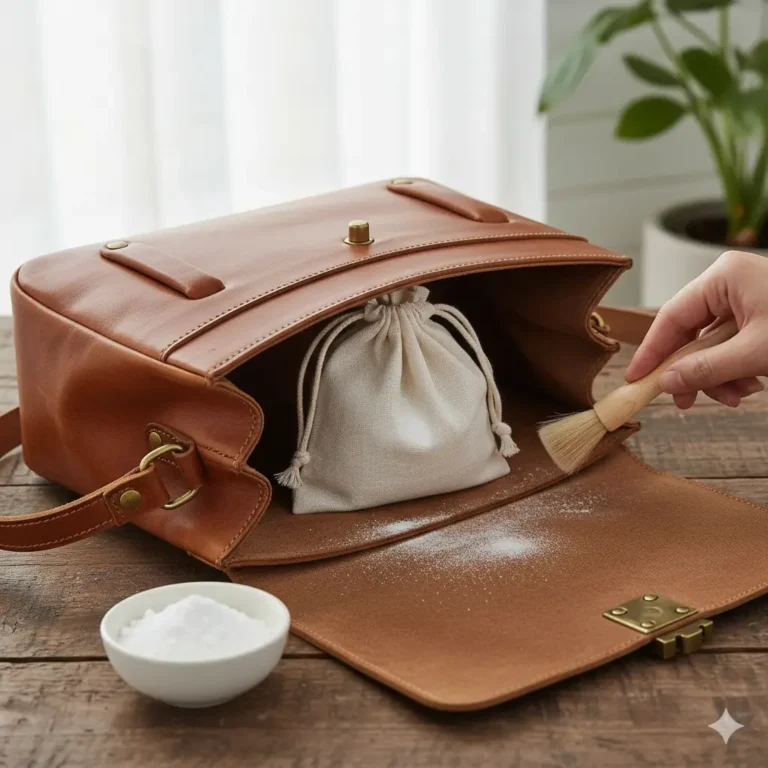 How to Remove Smell from a Leather Bag Using Baking Soda