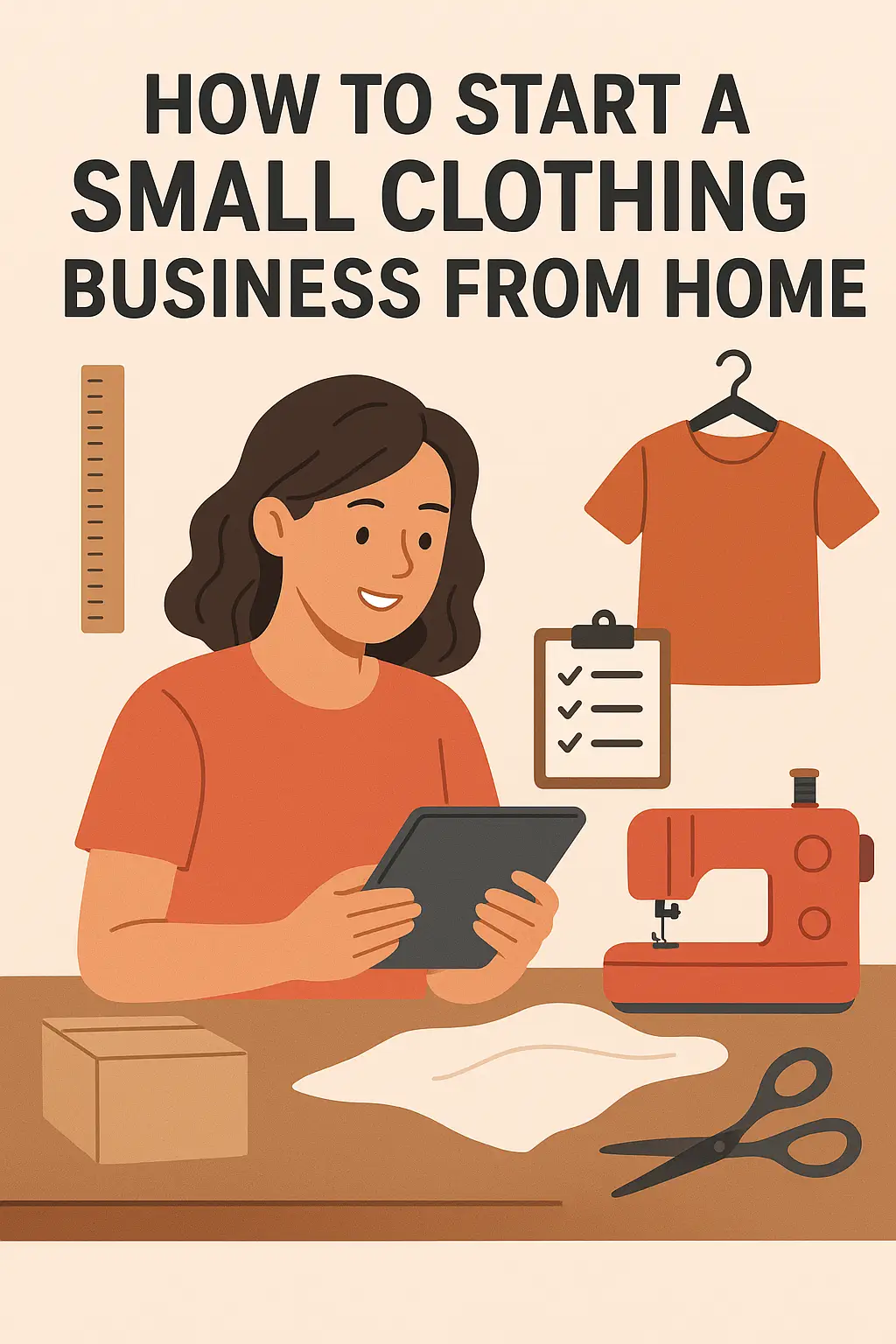 How to Start a Small Clothing Business from Home