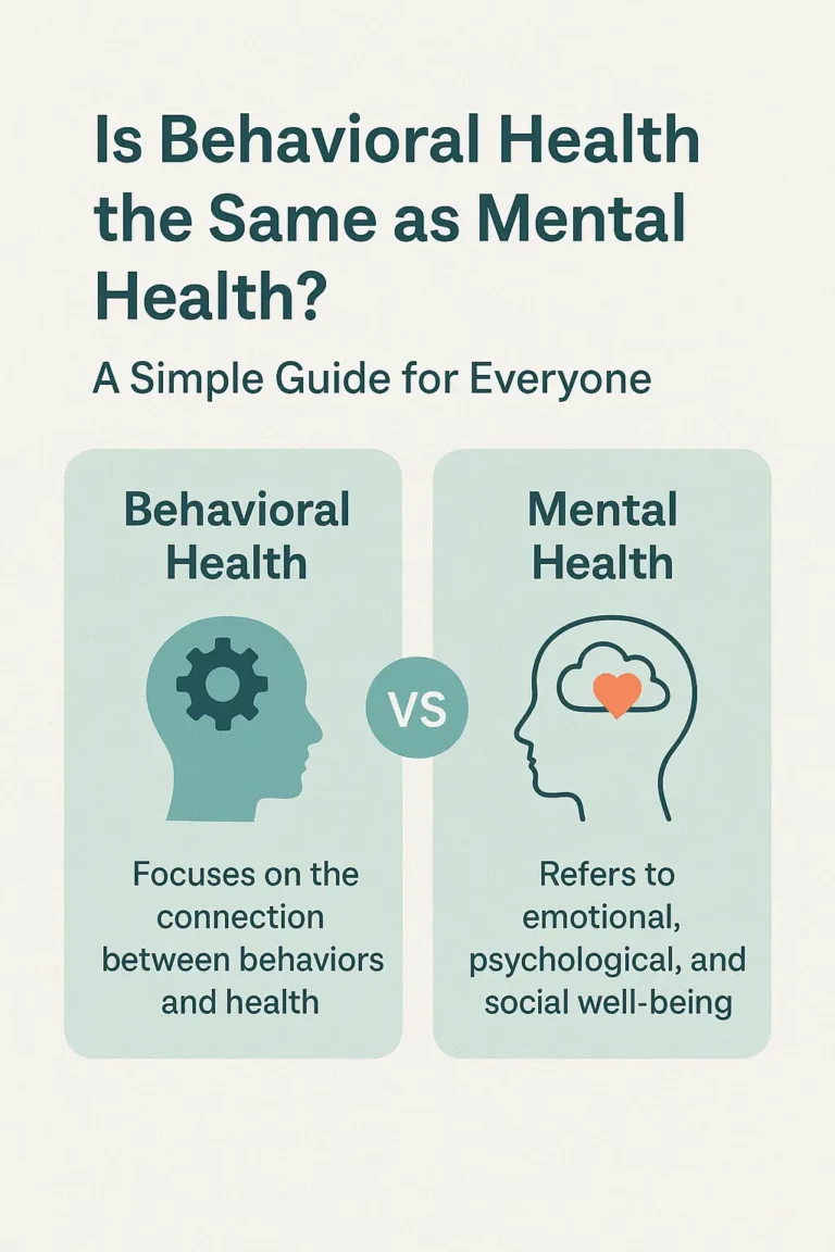 Is Behavioral Health the Same as Mental Health? A Simple Guide for Everyone