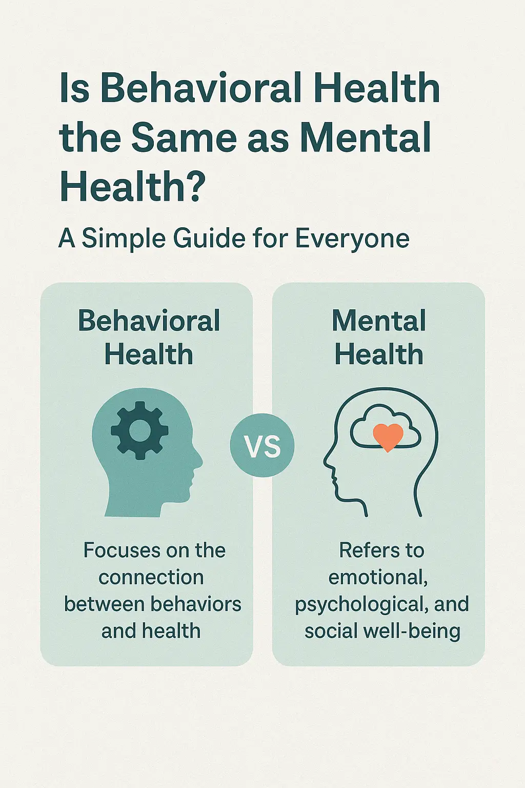 Is Behavioral Health the Same as Mental Health? A Simple Guide for Everyone