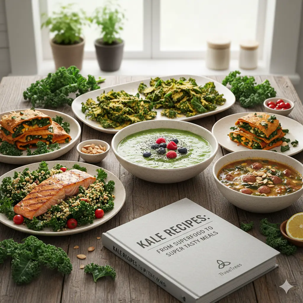 Kale Recipes: From Superfood to Super Tasty Meals ThreeTrees