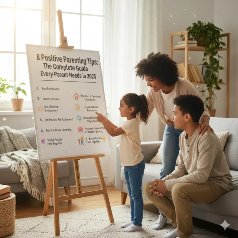 List the 8 Positive Parenting Tips: The Complete Guide Every Parent Needs in 2025