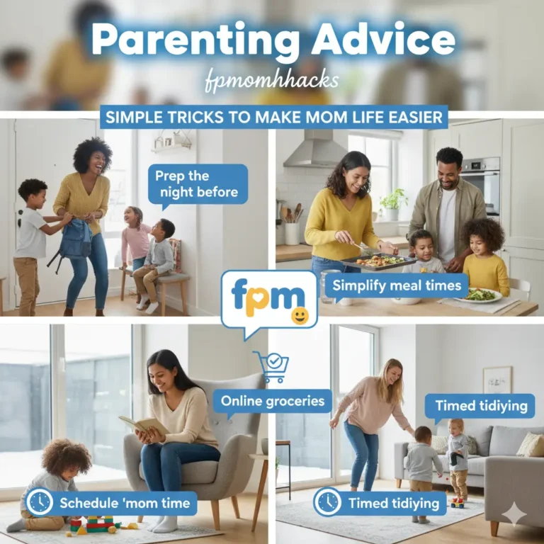 Parenting Advice fpmomhacks: Simple Tricks to Make Mom Life Easier