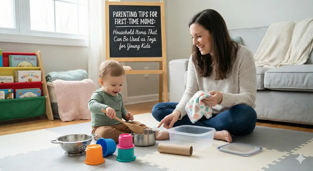 Parenting Tips for First-Time Moms: Household Items That Can Be Used as Toys for Young Kids