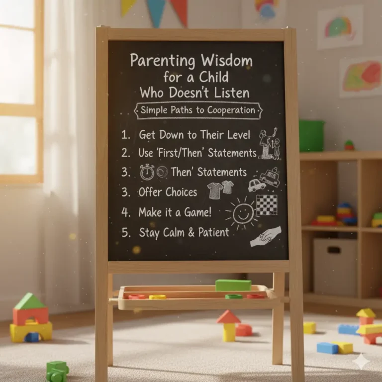 Parenting Tips for a Child Who Doesn't Listen: Easy Ways to Get Cooperation