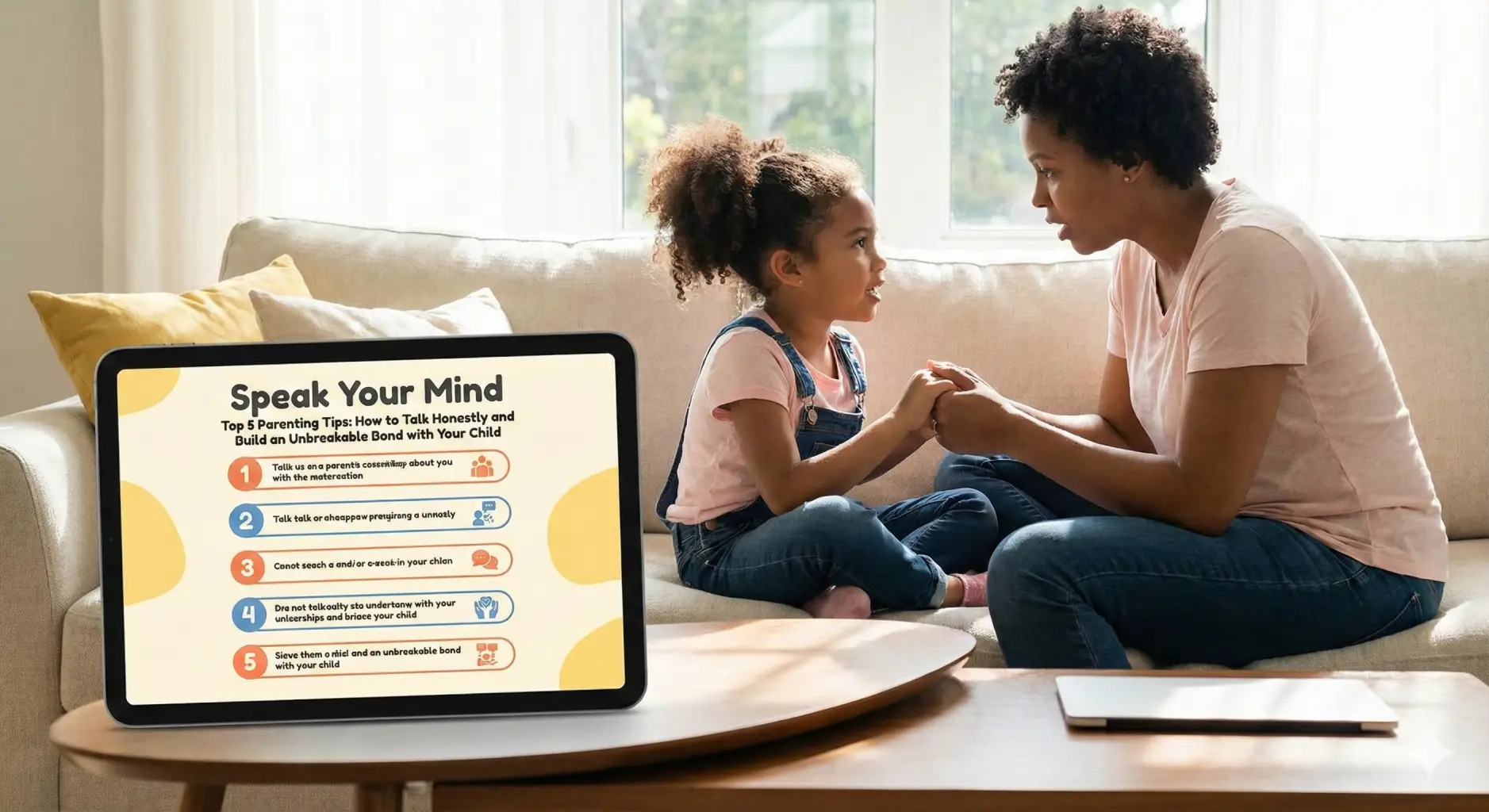 Speak Your Mind Top 5 Parenting Tips: How to Talk Honestly and Build an Unbreakable Bond with Your Child