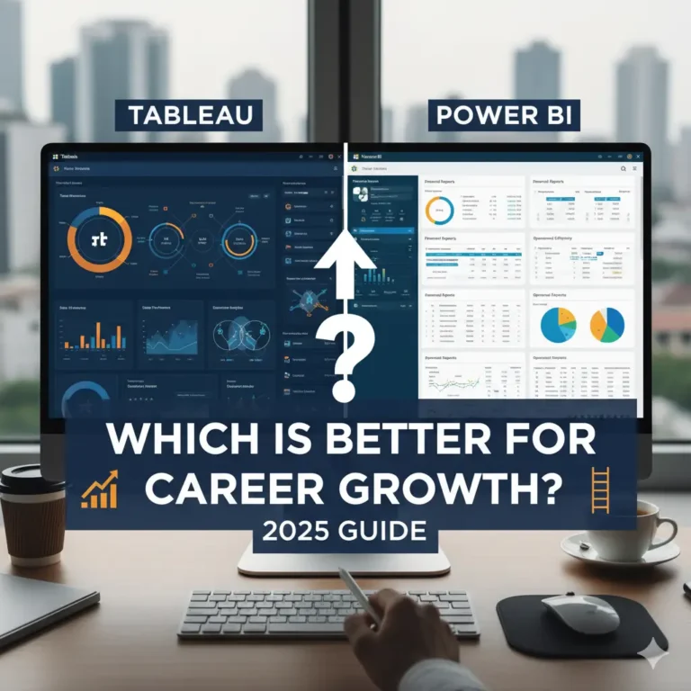 Tableau or Power BI Which Is Better for Career Growth: 2025 Guide