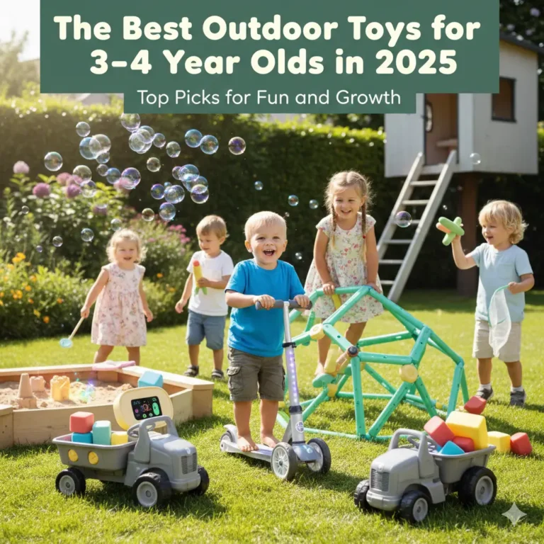 The Best Outdoor Toys for 3-4 Year Olds in 2025: Top Picks for Fun and Growth