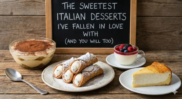 The Sweetest Italian Desserts I’ve Fallen in Love With (And You Will Too)
