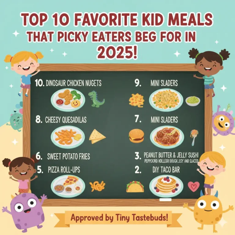 Top 10 Favorite Kid Meals That Picky Eaters Beg For in 2025