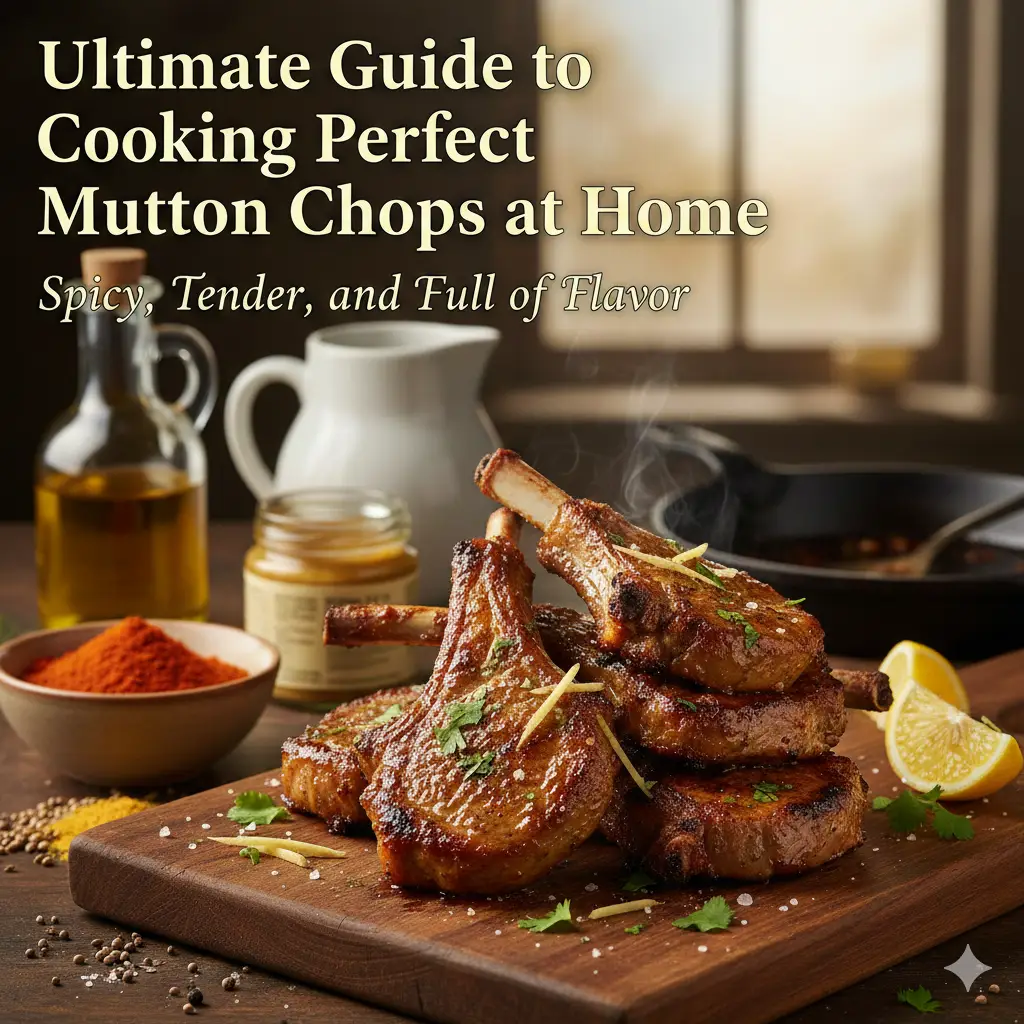Ultimate Guide to Cooking Perfect Mutton Chops at Home: Spicy, Tender, and Full of Flavor
