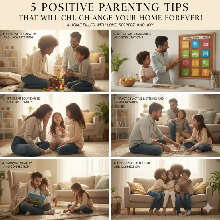 What Are 5 Positive Parenting Tips That Will Change Your Home Forever?