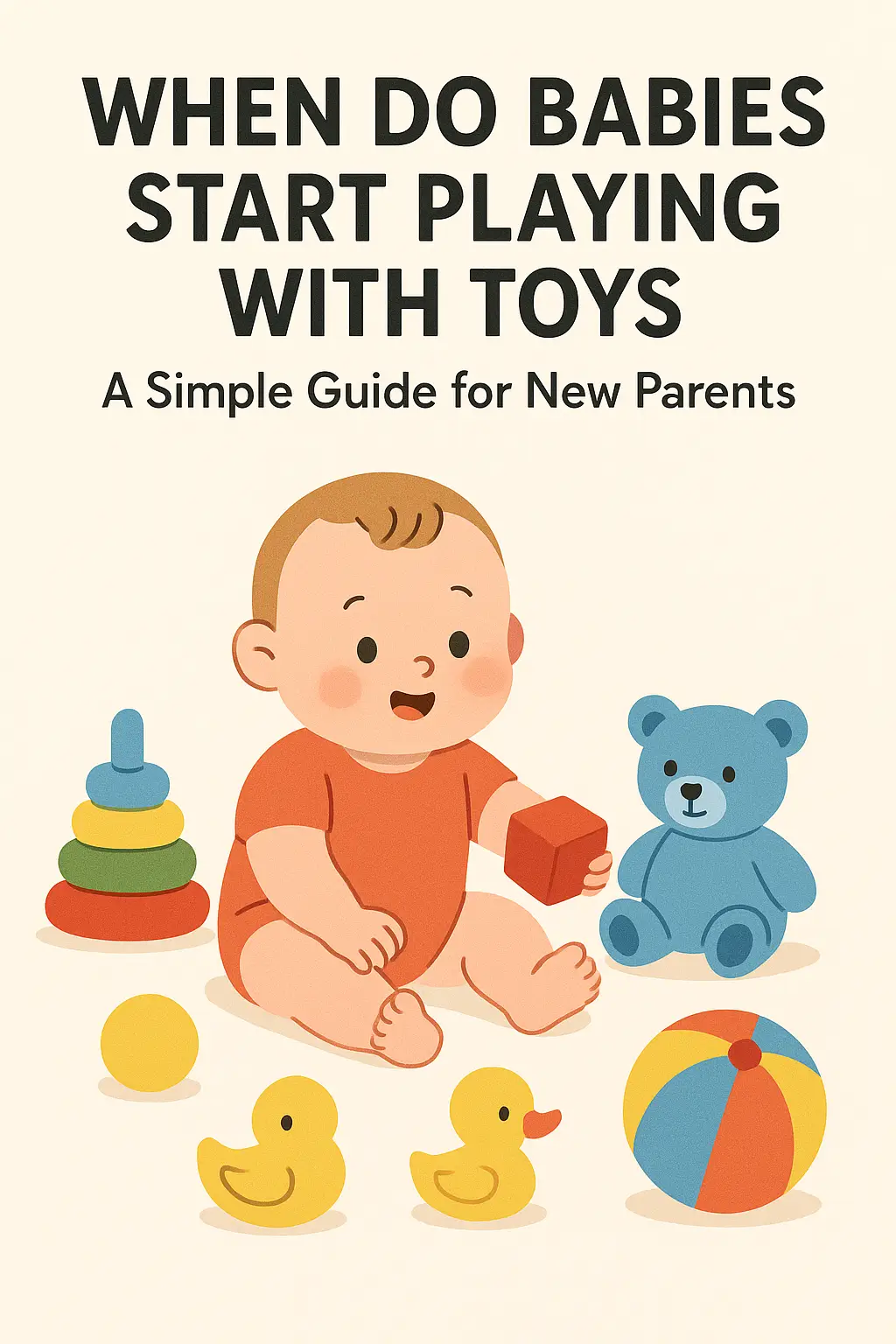When Do Babies Start Playing with Toys: A Simple Guide for New Parents