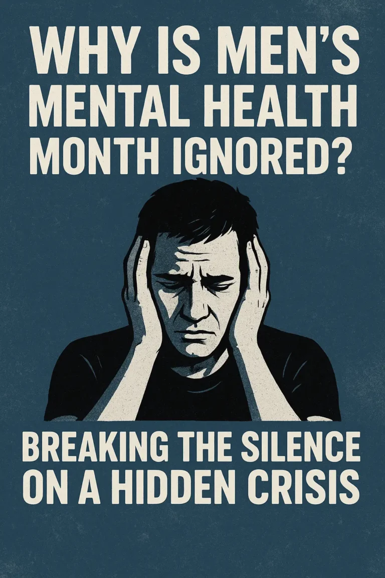 Why Is Men's Mental Health Month Ignored? Breaking the Silence on a Hidden Crisis