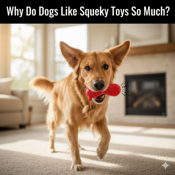 Why Do Dogs Like Squeaky Toys So Much?