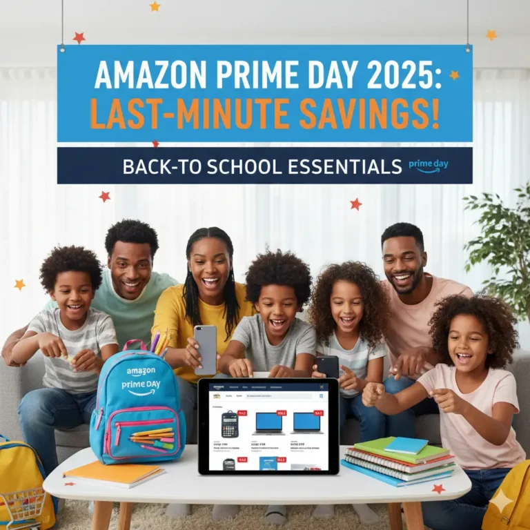 Amazon Prime Day 2025 Offers Last-Minute Savings on Back-to-School Essentials