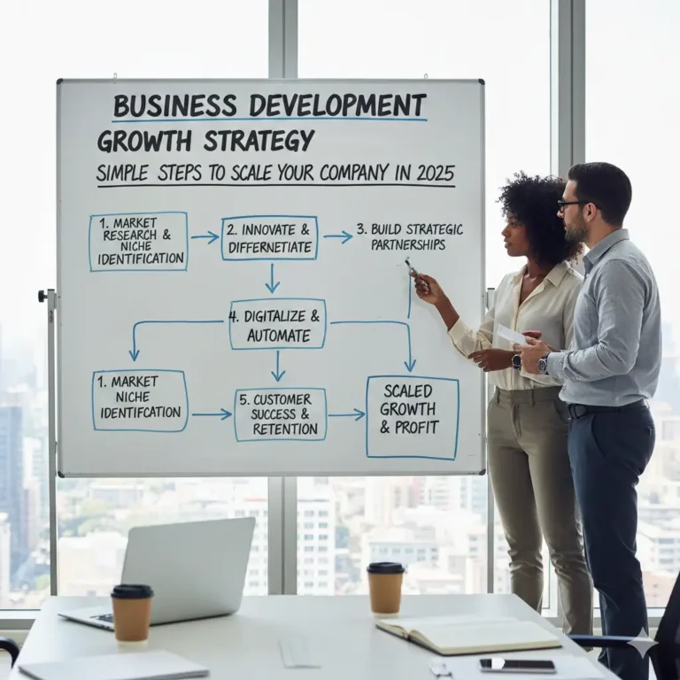 Business Development Growth Strategy: Simple Steps to Scale Your Company in 2025