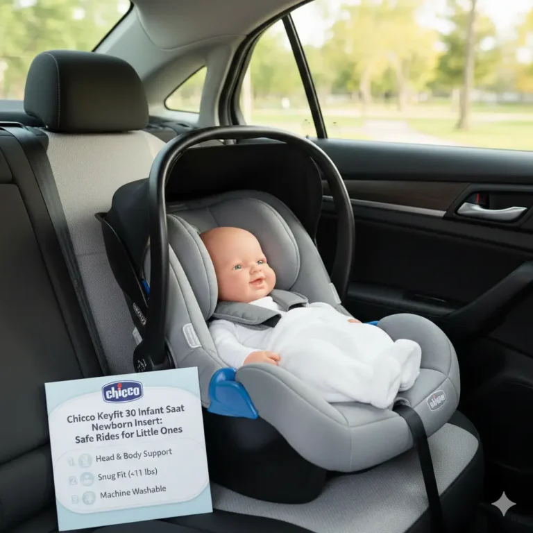 Guide to Chicco Keyfit 30 Infant Car Seat Newborn Insert: Safe Rides for Little Ones