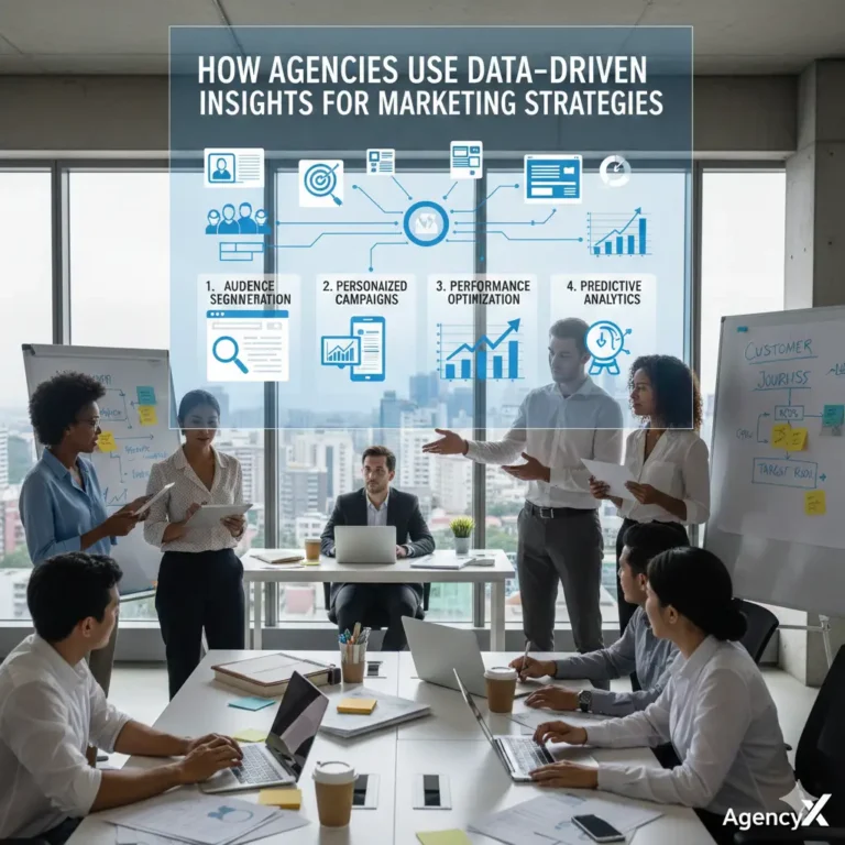 How Agencies Use Data-Driven Insights for Marketing Strategies