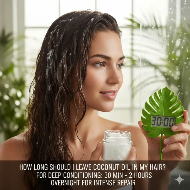 How Long Should I Leave Coconut Oil in My Hair?