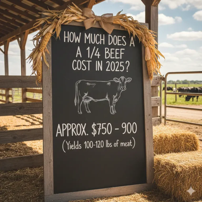 How Much Does A 1/4 Beef Cost in 2025?