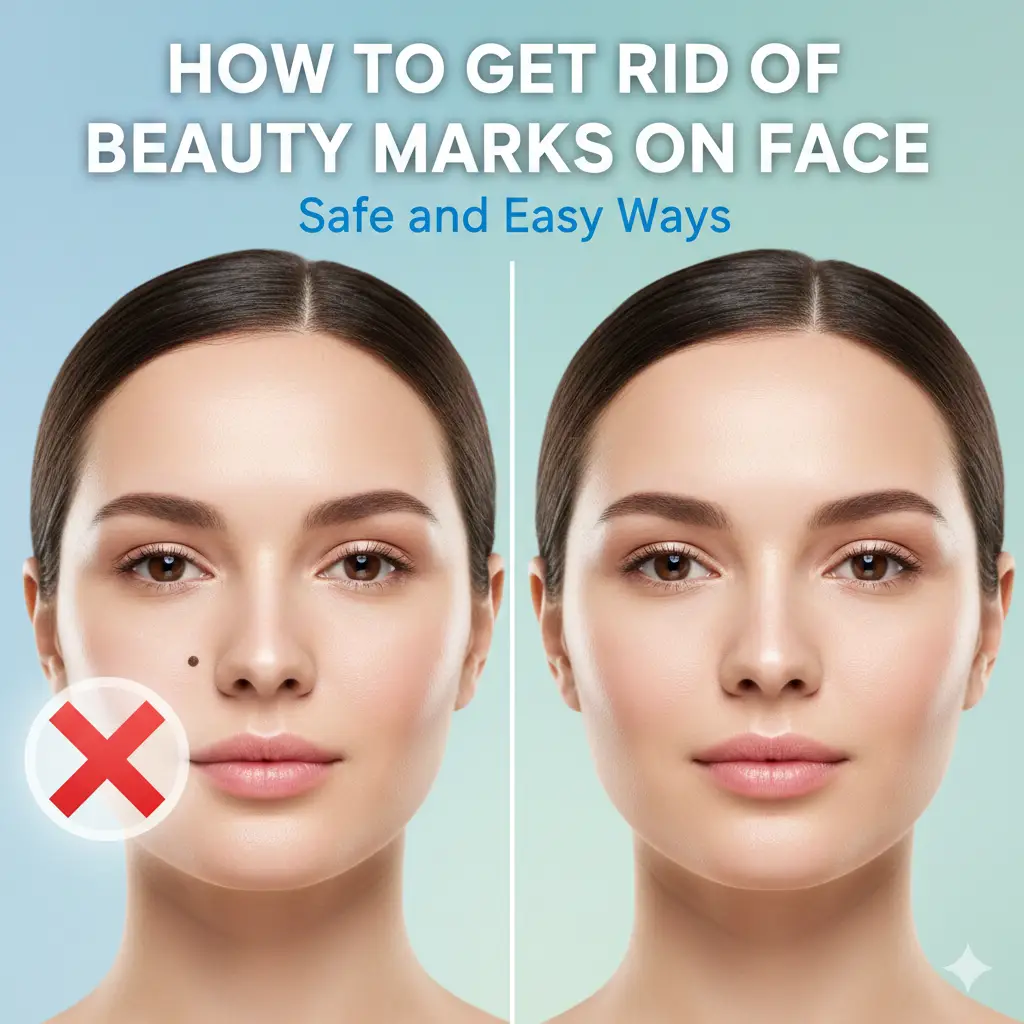 How To Get Rid Of Beauty Marks On Face: Safe and Easy Ways