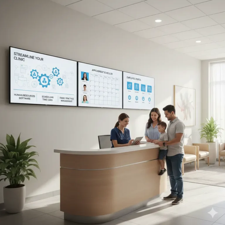 Streamline Your Clinic with Human Resources Software, Scheduling Time Card, and Family Practice Management