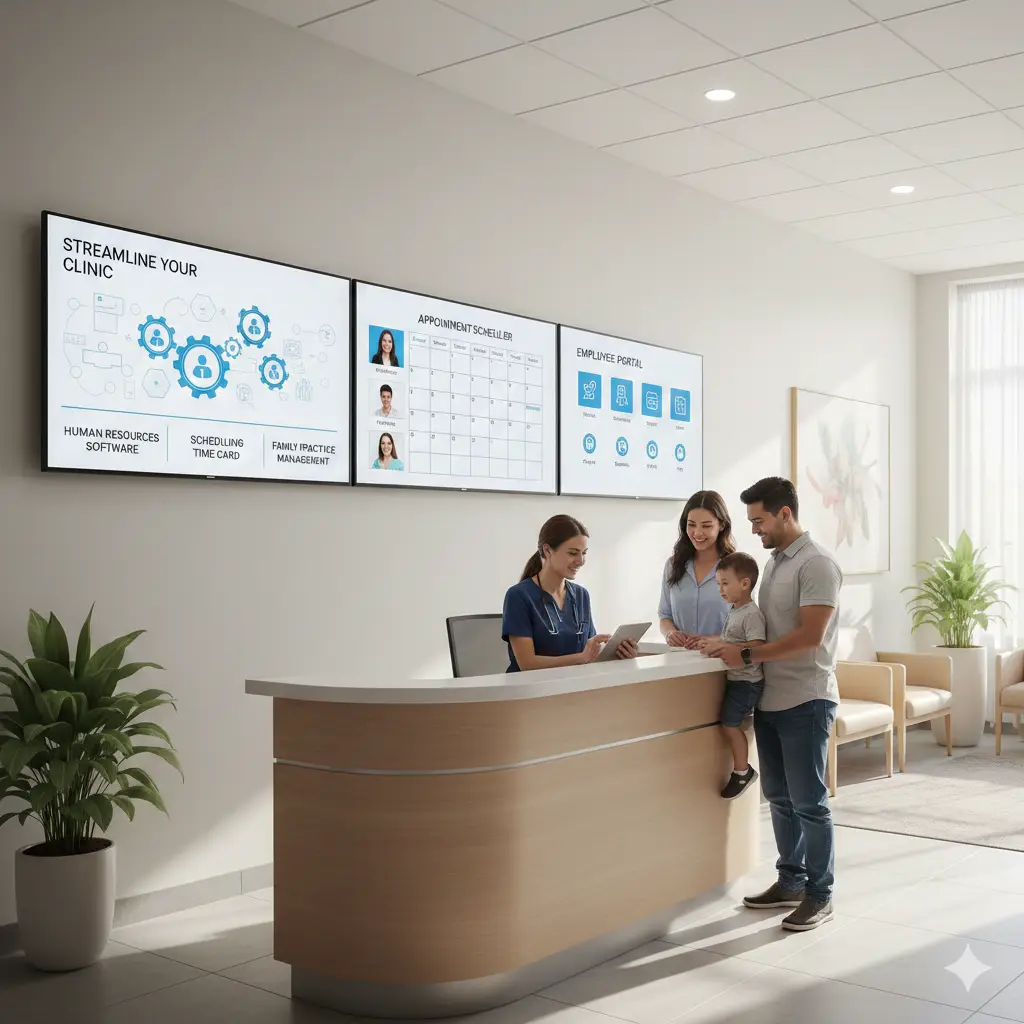 Streamline Your Clinic with Human Resources Software, Scheduling Time Card, and Family Practice Management
