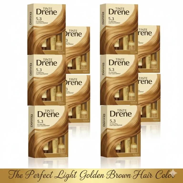 Tinte Drene 5.3 Kit 2Tub 50cc Cast Claro Dorad x6: The Perfect Light Golden Brown Hair Color
