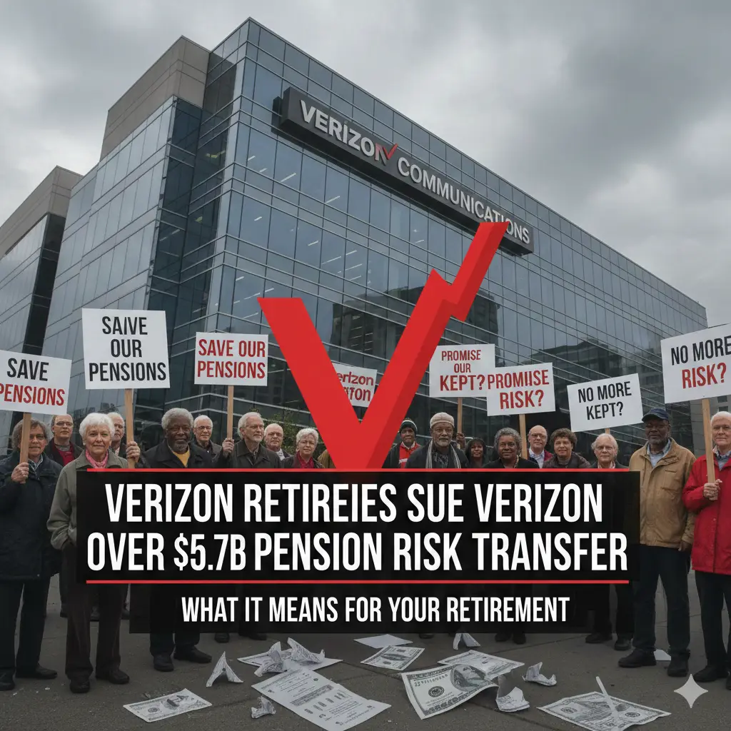 Verizon Retirees Sue Verizon Communications Over $5.7B Pension Risk Transfer: What It Means for Your Retirement