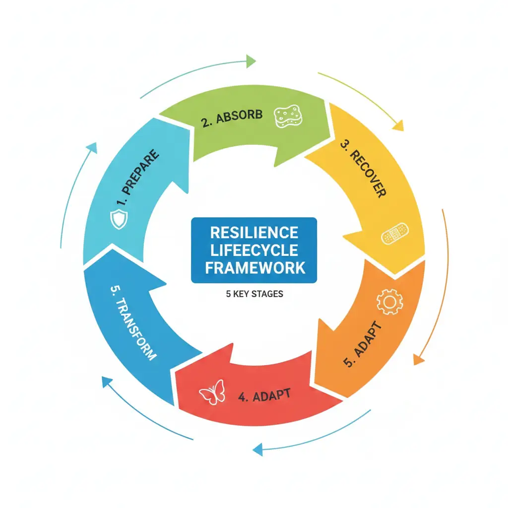 What Are the 5 Key Stages of the Resilience Lifecycle Framework?