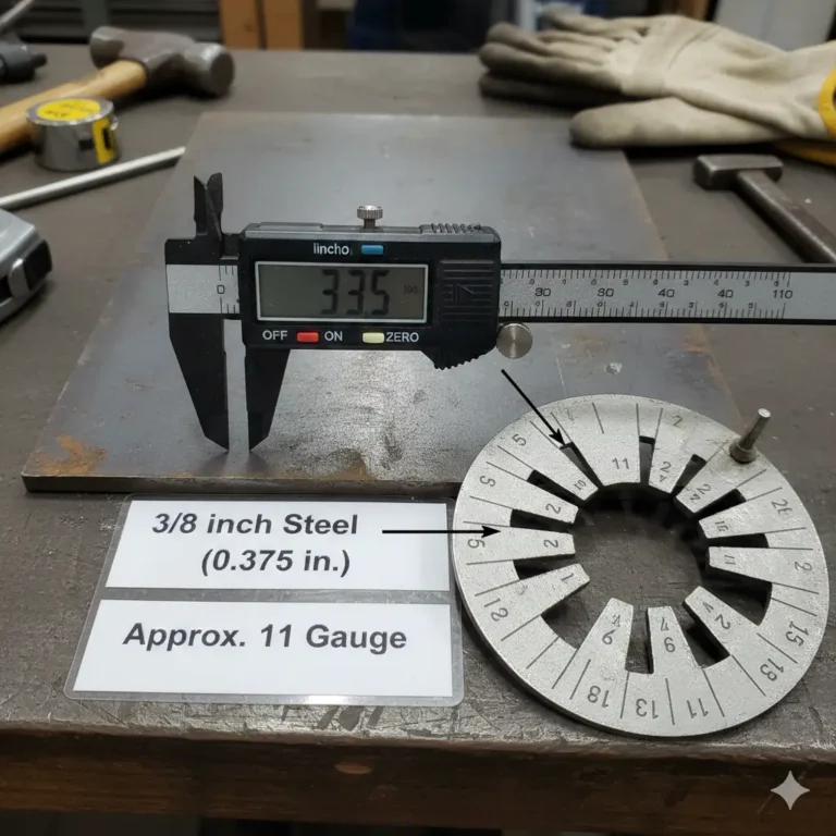 What Gauge Is 3/8 Steel? Clear Guide to Thickness and Gauges