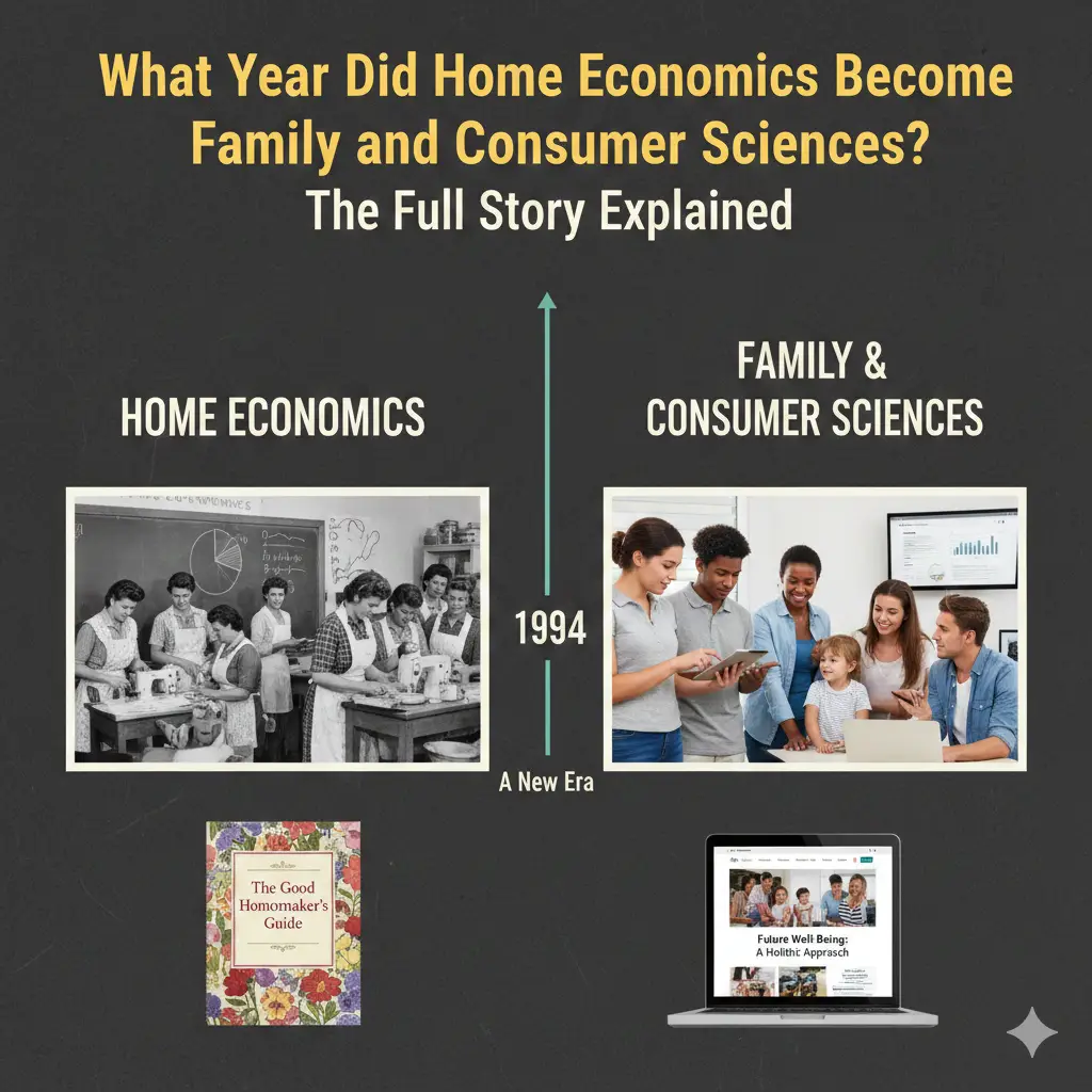 What Year Did Home Economics Become Family and Consumer Sciences? The Full Story Explained