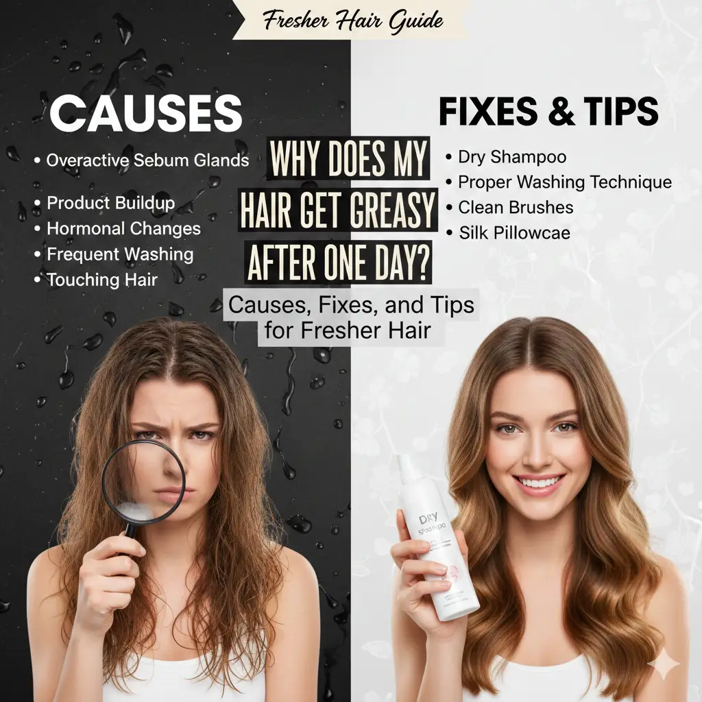 Why Does My Hair Get Greasy After One Day? Causes, Fixes, and Tips for Fresher Hair