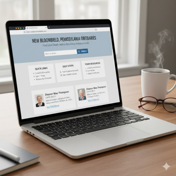 How to Find New Bloomfield Obituaries Quickly