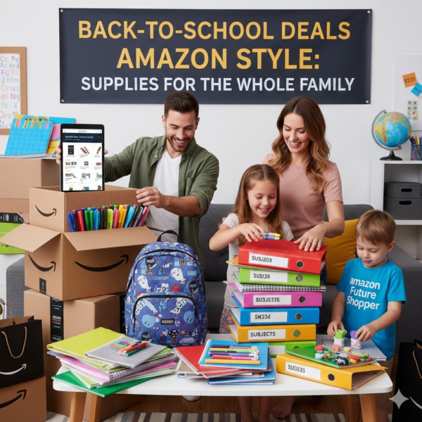 Back-to-School Deals Amazon Style: Supplies for the Whole Family