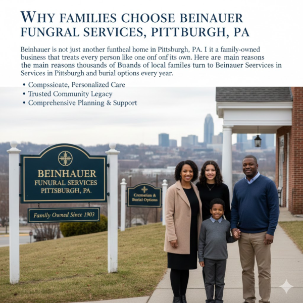 Why Families Choose Beinhauer Funeral Services, Pittsburgh, PA