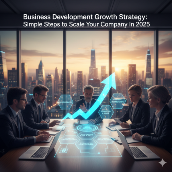 Business Development Growth Strategy: Simple Steps to Scale Your Company in 2025