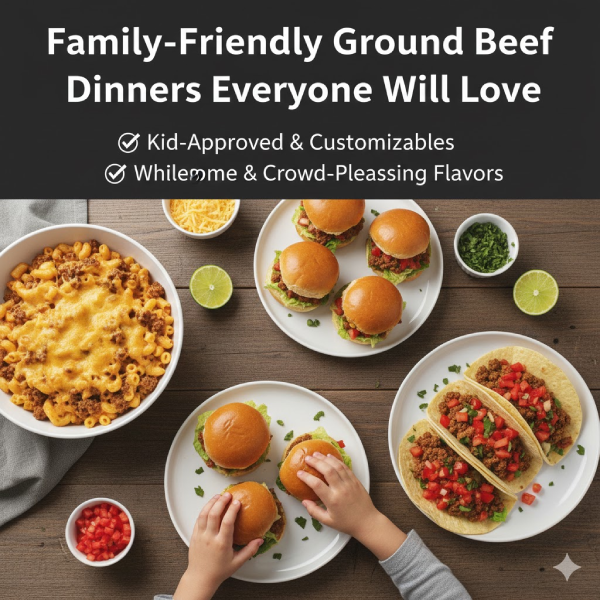 Family-Friendly Ground Beef Dinners Everyone Will Love