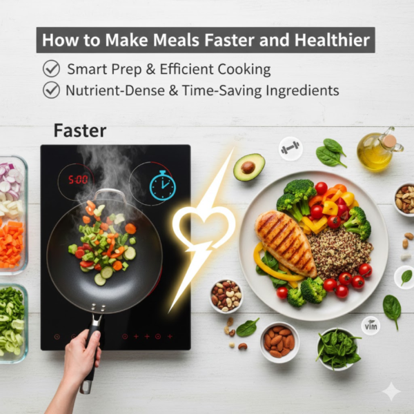 How to Make Meals Faster and Healthier
