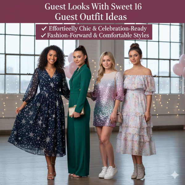 Guest Looks with Sweet 16 Guest Outfit Ideas