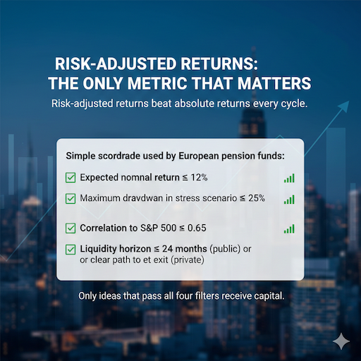 Risk-Adjusted Returns: The Only Metric That Matters